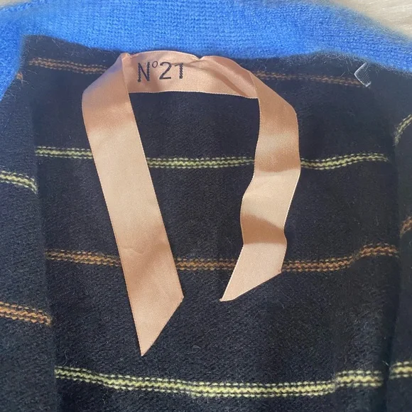 No21 Mohair Wool Cardigan Knit Sweater Italy numero ventuno sz 42 EU (M) - Picture 4 of 13